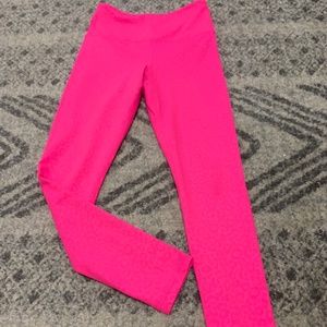 ZYIA Light N Tight Pink Leopard Leggings